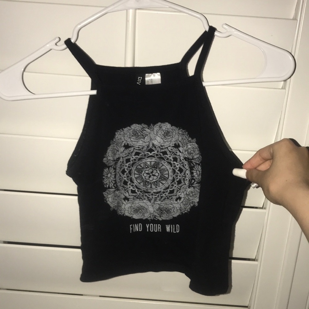 H&M BLACK TANK TOP